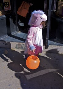Photo by Margaret Mendel trick or treater