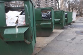 Photo by Margaret Mendel dumpster