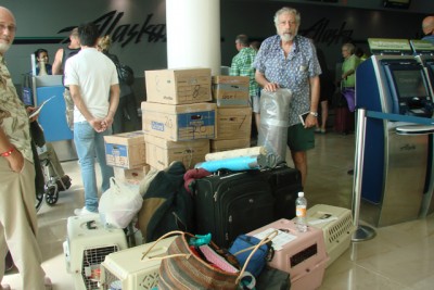 Photo provided by Maria Ruiz airport